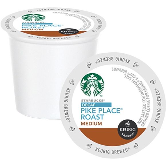 Starbucks Single Serve Coffee K Cup Pike Place Carton Of 24 - Office Depot