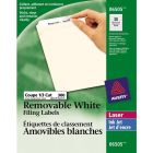 Avery&reg; Removable Filing Labels for Laser and Inkjet Printers, 3-7/16" x ?"