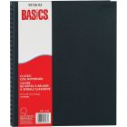 Basics Hard Cover Twin-Wirebound Coil Notebook - Blue Cover