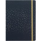 Filofax Confetti Notebook 8-1/4" x 5-3/4" Charcol