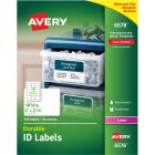 Avery&reg; Durable ID Labels with TrueBlock&trade; Technology for Laser Printers, 2?" x 2"