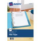 Avery Filler Paper 5½" x 8½"