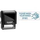 Trodat 4911 Self-Inking Stamp - Wash Hands
