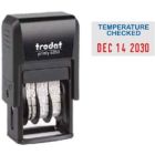 Trodat 4850 Self-Inking Date Stamp - Temp Checked
