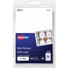 Avery&reg; Multi-Purpose Removable Labels for laser and inkjet printers, ¾"