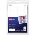 Avery&reg; Multi-Purpose Removable Labels for Laser and Inkjet Printers, ¾" x 1"