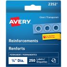 Avery&reg; Clear Reinforcement Labels ¼" Diameter