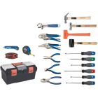 Aurora Tools 28-Piece Essential Tool Set with Plastic Tool Box