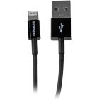 StarTech.com 3 ' / 1m USB Lightning Cable for iPhone iPod iPad - Black - Discontinued, Limited Stock, Replaced by RUSBLTMM1MB
