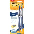 BIC Atlantis Easy Glide Retractable Ballpoint Pens