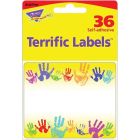 Trend Rainbow Handprints Terrific Labels