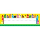 Trend Colorful Crayons Desk Toppers Name Plates