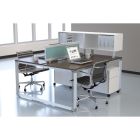 Links Contract Furniture Office Furniture Suite Bench - 2-Drawer
