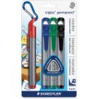 Staedtler Triplus Broad Point Permanent Markers