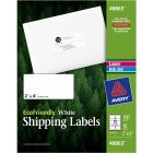 Avery&reg; Eco-Friendly Shipping Labels for Laser and Inkjet Printers, 2" x 4"