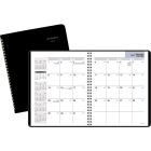 AT-A-GLANCE&reg; Monthly Wire Bound Diary 8-3/4x6-7/8" Bilingual