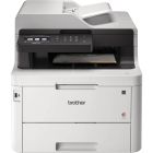 Brother MFC-L3770CDW Compact Digital Color All-in-One Printer-Laser Quality Results with 3.7" Color Touchscreen-Duplex Printing and Scanning-Copier/Fax/Scanner-25 ppm Mono/25 ppm Color Print-2400x600 dpi Print-280 sheets Input-Wireless LAN