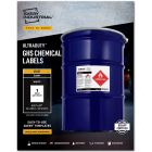 Avery&reg; UltraDuty&trade; GHS Chemical Labels 8½" x 11" , for Laser Printers