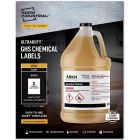 Avery&reg; UltraDuty&trade; GHS Chemical Labels 4¾" x 7¾" , Permanent Adhesive, for Laser Printers