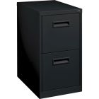 Lorell 22" File/File Mobile File Cabinet with Recessed Pull