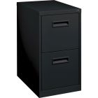 Lorell 19" File/File Mobile File Cabinet with Recessed Pull