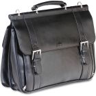 MANCINI 5th AVENUE Carrying Case (Briefcase) for 15.6" Notebook - Black