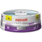 Maxell DVD Rewritable Media - DVD+RW - 4x - 4.70 GB - 15 Pack Spindle