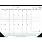 Brownline Ecologix Monthly Desk Pad Calendar 22"x 17" , English