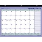 Brownline Monthly Desk Pad/Wall Calendar, 11"x 8-1/2" , English