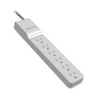 Belkin 6 Outlet Home/Office Surge Protector - 4 foot cord - White -720 Joules