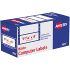 Avery&reg; Address Labels for Dot Matrix Printers, 4" x 1-7/16"