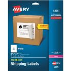 Avery&reg; White Rectangle Labels TrueBlock&reg;, 8½" x 11" , Permanent Adhesive, for Laser and Inkjet Printers