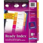 Avery&reg; Ready Index&reg; Table of Content Dividers, 5 tabs, 6 sets