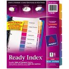 Avery&reg; Ready Index&reg; Table of Content Dividers, 8 tabs, 6 sets