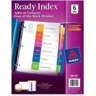 Avery&reg; Ready Index Customizable Table of Contents Classic Multicolor Dividers