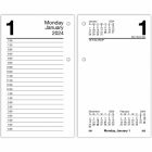 At-A-Glance Loose-Leaf Desk Calendar Refill withTabs