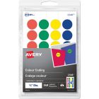 Avery&reg; Removable Colour Coding Labels for Laser and Inkjet Printers, ¾"