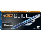 Bic Glide Atlantis Medium Retractable Ball Pen - Blue