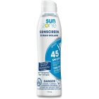 SunZone 45 SPF/FPS Sport Sunscreen Spray - 177 mL - For All Skin - Moisturising, Water Resistant, Non-greasy, PABA-free, Paraben-free 