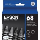 Epson DURABrite Original Inkjet Ink Cartridge - Black - 2 / Each