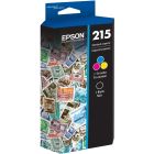 Epson DURABrite Ultra T215 Original Standard Yield Inkjet Ink Cartridge - Combo Pack - Black, Color 