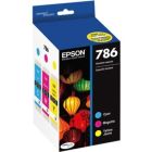 Epson Claria 786 Original Inkjet Ink Cartridge - Cyan, Magenta, Yellow 