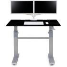Ergotron WorkFit-DL 48, Sit-Stand Desk (Black)