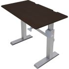 Ergotron WorkFit-DL 48, Sit-Stand Desk (Wenge)