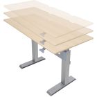 Ergotron WorkFit-DL 60, Sit-Stand Desk (Maple)