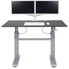 Ergotron WorkFit-DL 60, Sit-Stand Desk (Wenge)