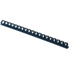 Fellowes Plastic Binding Combs - Navy, 1/4" Diameter