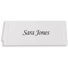 First Base Overtures Embossed Traditional Place Card
