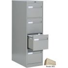 Global 2600 Plus Vertical File Cabinet - 4-Drawer