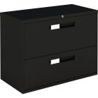 Global 9300 Fixed Lateral File Cabinet - 2-Drawer